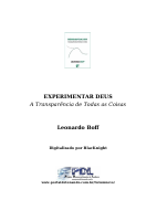 EXPERIMENTAR DEUS - LEONARDO BOFF.doc